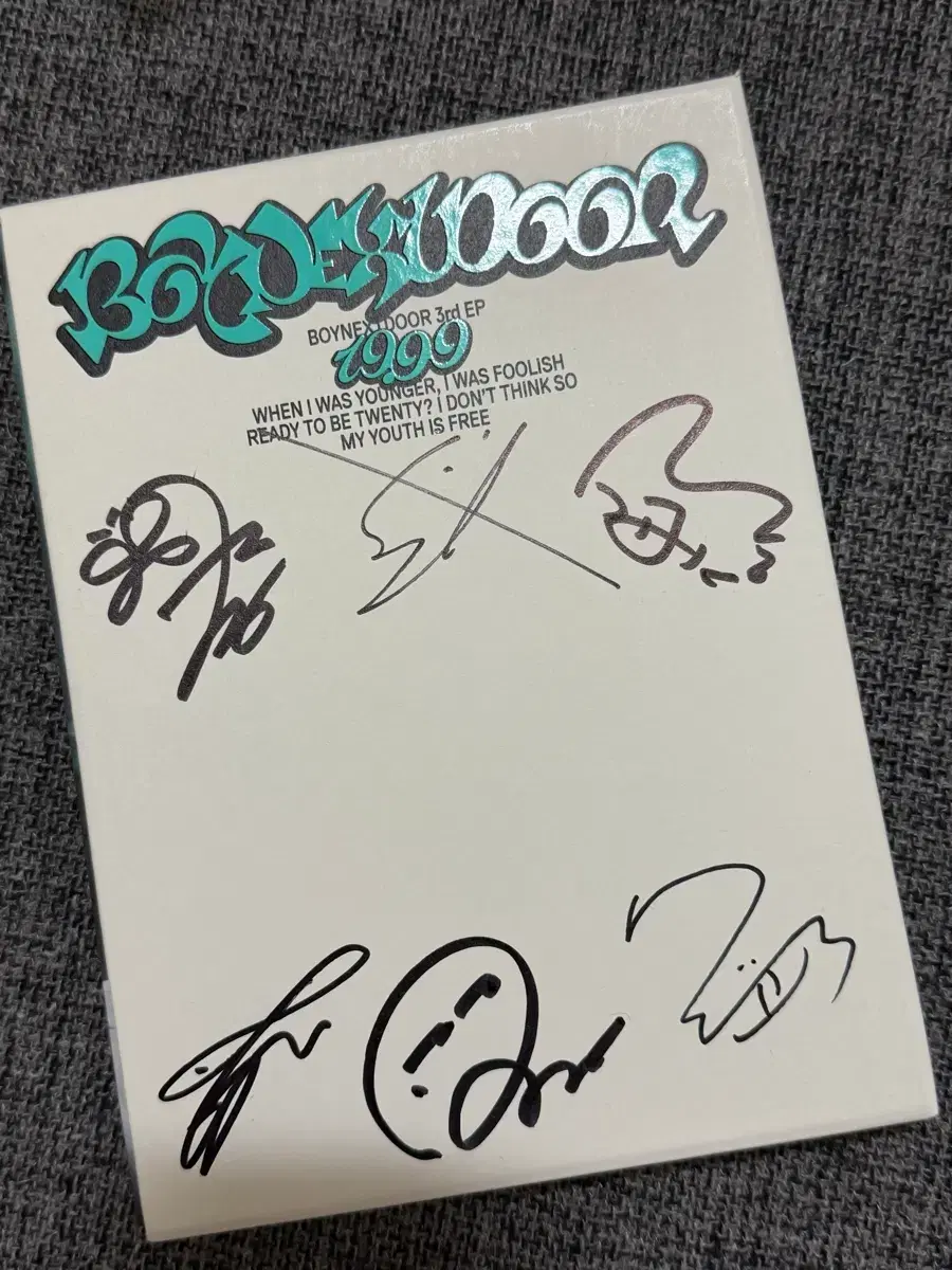 보넥도 싸인앨범 19.99 boynextdoor | 브랜드 중고거래 플랫폼, 번개장터